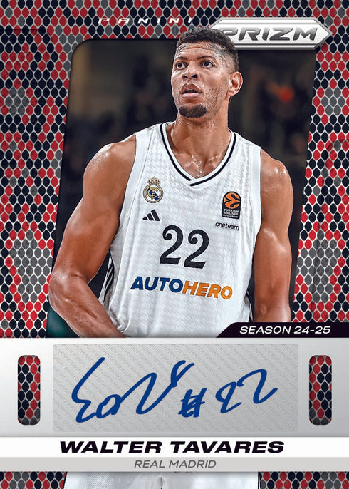 2025 PANINI PRIZM TURKISH AIRLINES EUROLEAGUE BASKETBALL